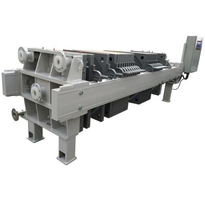 China Semi Automatic Rapid Opening Clay Filter Press Filter Press Machine For Ceramic Mud Processing for sale