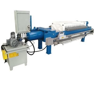 China Hot Selling Automatic Frame Solid-Liquid Separation Sludge Dewatering Plate Filter Press Machine for sale