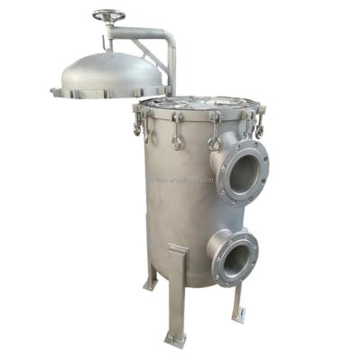 China Sugar plant water treatment hot sale high flow capacity bag filter ss304 ss316 multi filter housing factory price for sale