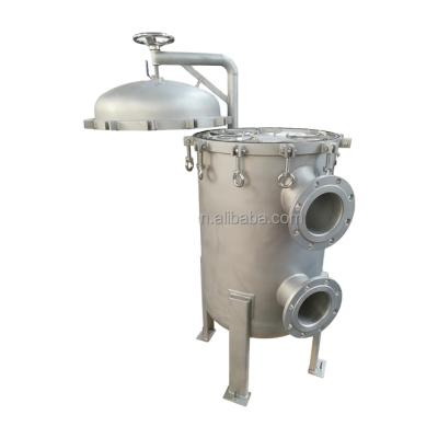 China Fruit juice apple juice beverage plant multi bag filter ss304 ss316 filter housing factory price for sale