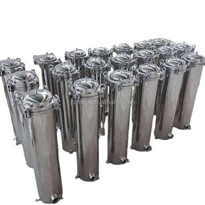 China Water Purification Precision Filter Stainless Steel Good Quality 304 316 Safety Filter For Water Treatment for sale