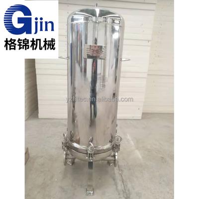 China Hotels Multi Industrial Filtration SS304 / 316 Filter Housing With 1 Micron Cartridge Filter for sale