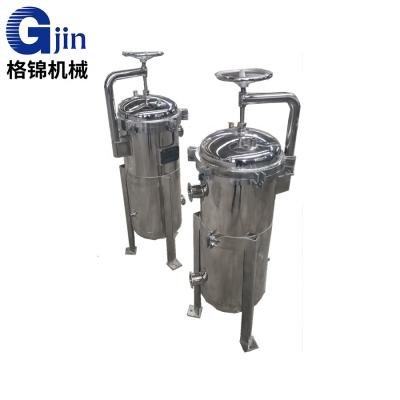 China Hotels Stainless Steel Multi Core Cartridge Filter Housing For Water Purification for sale