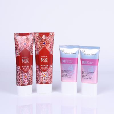 China 20ml 30ml Recyclable Oval Shape Cosmetic Tube For Face Cream Sunscreen for sale