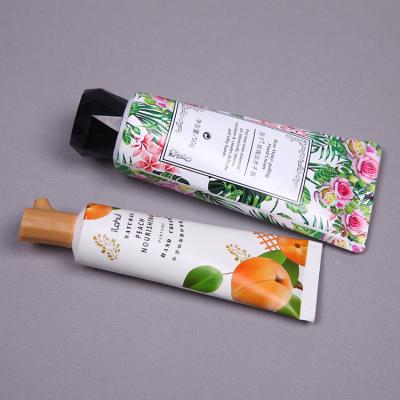 China D30ml-40ml Facial Cream Customized Beautiful Flower Printing Plastic Aluminum Cosmetic Tubes for sale