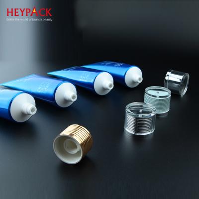 China Beautiful Skin Care Size Custom Printing Aluminum Plastic Cosmetic Tube for sale