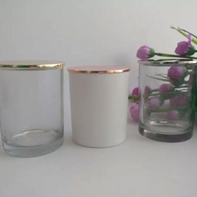 China Who respects the environment. hotsale stocked apothecary candle jars with cork lids for sale