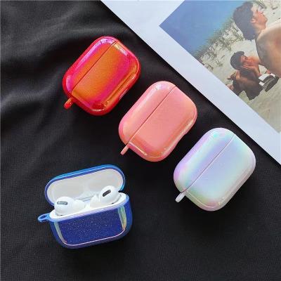 China For New Earphone Cases PC Stylish Transparent Wireless Headset Earphone Case Cover Device For Airpods3 2 1 pro for sale