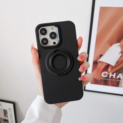 China New Fashion Anti-scratch Soft Tpu Cover Colorful Mobile Phone Case Shockproof Phone Case With Ring Holder for sale