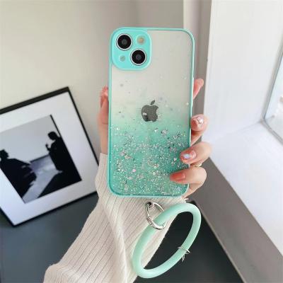 China Wholesale Shockproof Glue Diamond Protector Phone Case Glitter Phone Case Cover For Iphone 13 11 12 pro for sale