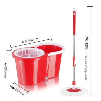 China Sustainable economic cheapper cleaning mop and bucket set for sale