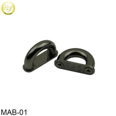 China European market hardware arch buckle nickel free/lead free hooks for purse handbag arch bridge leather hardware for sale