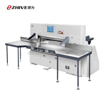 China Servo Type Guillotine Mill High Accuracy Paper Slitter for sale