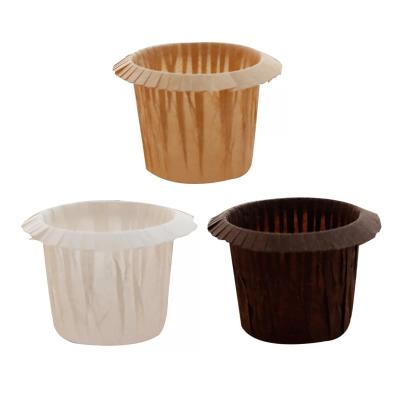 China High Temperature Resistant Disposable Cupcake Muffin Tools Cupcake Container Hat Cup Cake Baking Cup for sale