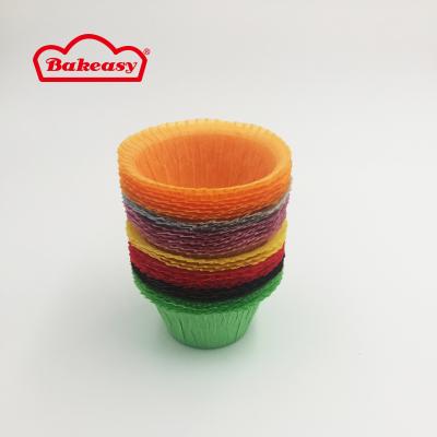 China 100PCS Disposable Bake To Care Cake Tools Colorful Chocolate Paper Holder Muffin Papers for sale