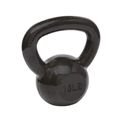 China Nantong 15lb Modern Factory Workout Strength Cast Iron Kettlebell Wholesale Manufacturers for sale