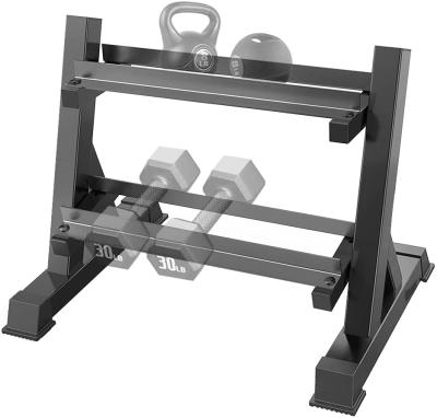 China Factory Modern Wholesale Customize Home Two Layer Dumbbell Rack for sale