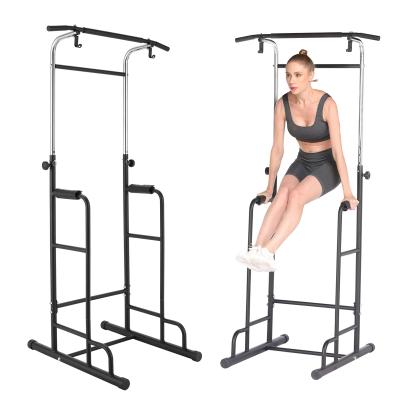 China Modern Home Gym Strength Training Workout Pull Up Dip Rack Pull Up Bar Strength Train Station for sale