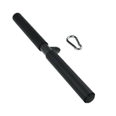 China Modern Strength Training Equipment DIY Pulley Cable Accessories Lat Pull Down Bar Link Short Rod Grip Handle for sale