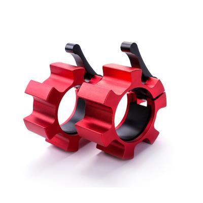 China Modern 2Pcs Gym Weightlifting Quick Release Lock Fits 2inch/50mm Dumbbell Barbell Bar Collars Holds Clips for sale