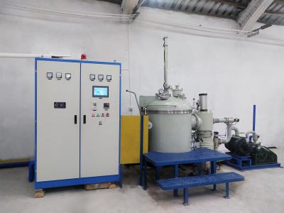 China Electric Heating Vacuum Induction Melting Furnace With 500-4000Hz Medium Frequency Power for sale