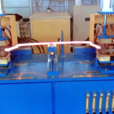 China IGBT Electric Heating Treatment Equipment For Automotive Solid Or Hollow Stabilizer Bar for sale