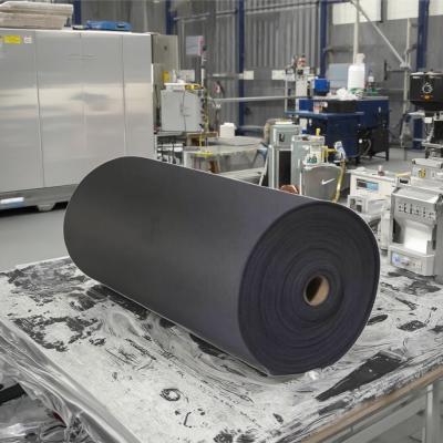 China Soft Carbon Fiber Graphite Felt 0.3mm Thick 36x36mm 15m/Roll For Vacuum Furnace for sale