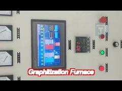 industrial ultra high temperature graphitization furnace 3200 degree water cooling