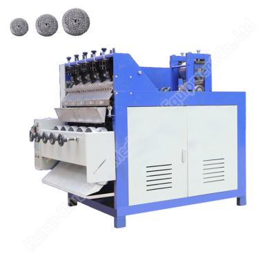 China kitchen scouring ball making machine Industrial metal scourer machine Stainless Steel wire cleaning ball maker for sale