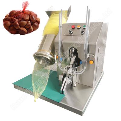 China Potato Garlic Net Bag Packaging Machine Net Packaging Machine Net Bag Sealing Clipping Packing Machine for sale