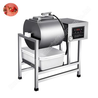 China Barrel Round Or Hexagonal Chicken Marinator Machine Stainless Steel Meat Marinating Machine 38-150L for sale