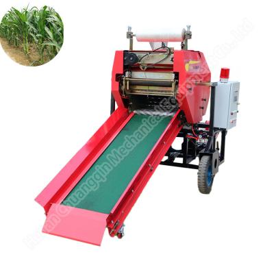 China Silage Packing Machine Round Baler Mini Round Hay Baler Machine Baling Machine Round Baler for sale