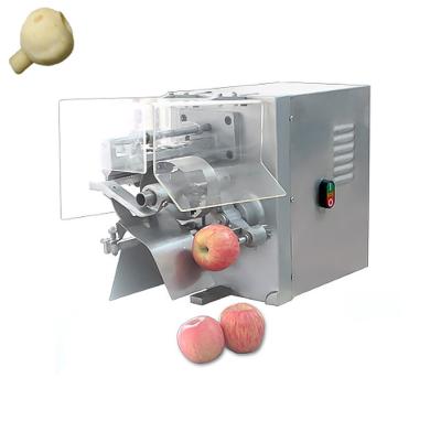 China 8-10pcs/Min Automatic Apple Peeler Corer Slicer Cutting Machine 180W for sale