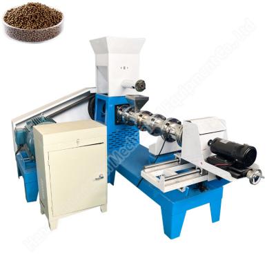 China Mini Fish Feed Extruder Machine Industrial Fish Feed Extruder Fish Feed Screw Extruder for sale