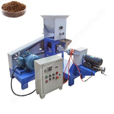 China Dog Pallet Making Machine Animal Feed Pellet Floating fish food extruder for sale