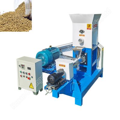 China Floating Fish Feed Pellet Machine Floting Fish Feed Extruder Machine Pet Feed Making Machine for sale