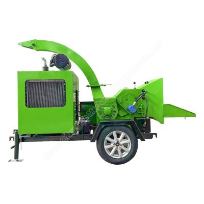 China Diesel wood chipper shredder wood branch chipper branch chipper for sale