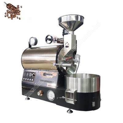 China Home 2kg Roaster Coffee Machine 1kg Coffee Roasting Machine Gas Coffee Roaster for sale