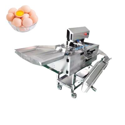 China Máquina de separación de huevos de acero inoxidable 3000pcs/H. Máquina para romper y separar huevos de yema blanca en venta