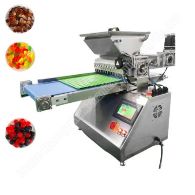 China Automático Bear Gummy Depositor Máquina de Fabricação de Goma Pequena Máquina de Fabricação de Doces de Chocolate à venda