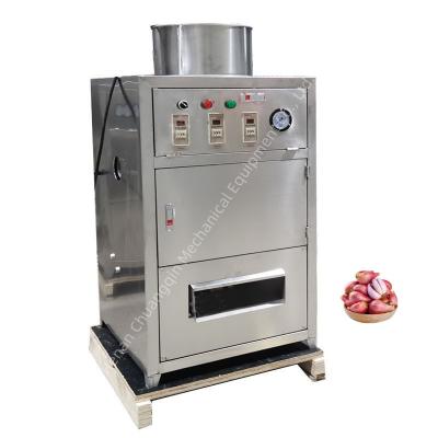 China Dry Skin Removing Garlic Peeling Machine 30kg/H Capacity Stainless Steel for sale