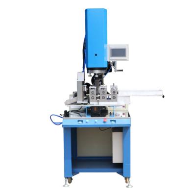 China full automatic plastic ultrasonic welding and cutting machine for dish wash sponge pads for sale