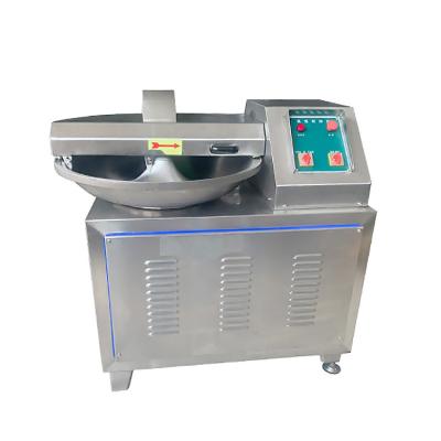 China Meat Bowl Chopper Mixer Cutter Machine Restaurant Meat Cutter Chopper Stainless Steel Meat Bowl Cutter 80L for sale