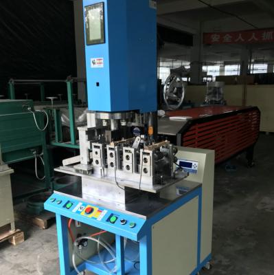 China Welding And Cut Sponge Pad Automatic Machine Kitchen Sponge Cutting Machine Scouring Pad Cutting Machine for sale