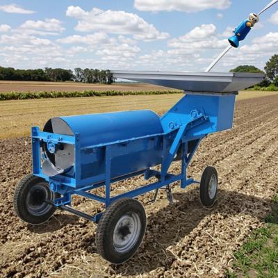 China Large Capacity 18KW Seeds Remove Pumpkin Seed Extract Powder And Harvester Machine for sale