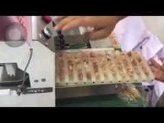 yakitori skewer machine shrimp automatic skewer machine kofta skewers making machine