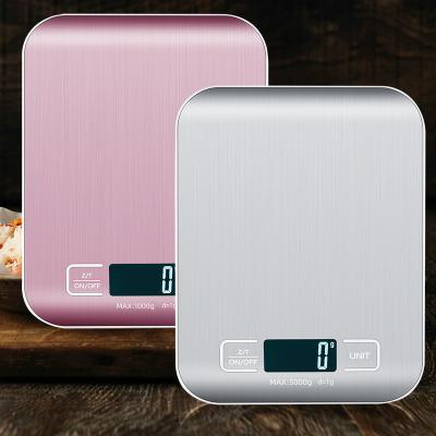 China WITH LID Hot Kitchen Cooking Promotional Gift ABS Household Digital Stainless Steel Digital Kitchen Food Cook Scale/ for sale