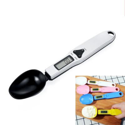 China WITH LID/ Portable Digital 500g 0.1g Stainless Steel Lock Portable Weight Constant Kitchen Measuring Spoons Scale for sale