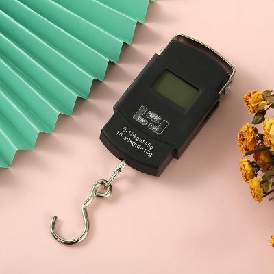 China WITH LID Hanging Strap Portable Travel Luggage Electronic Digital Promotional Kitchen Scale With Weighing Battery for sale