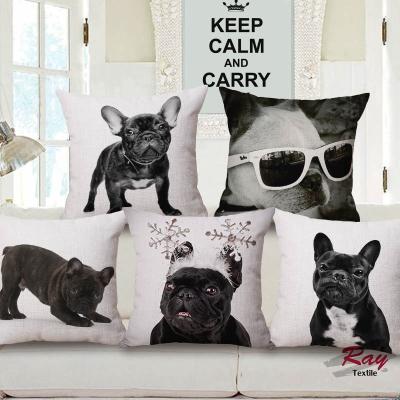 China Anti-Static Print of Family, Celebrity or Your Pets Photos Cushion Cover Set Decorative Cushion Covers for sale